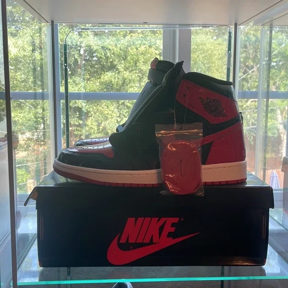 Jordan 1 high ‘patent bred’ - Picture 3 of 8